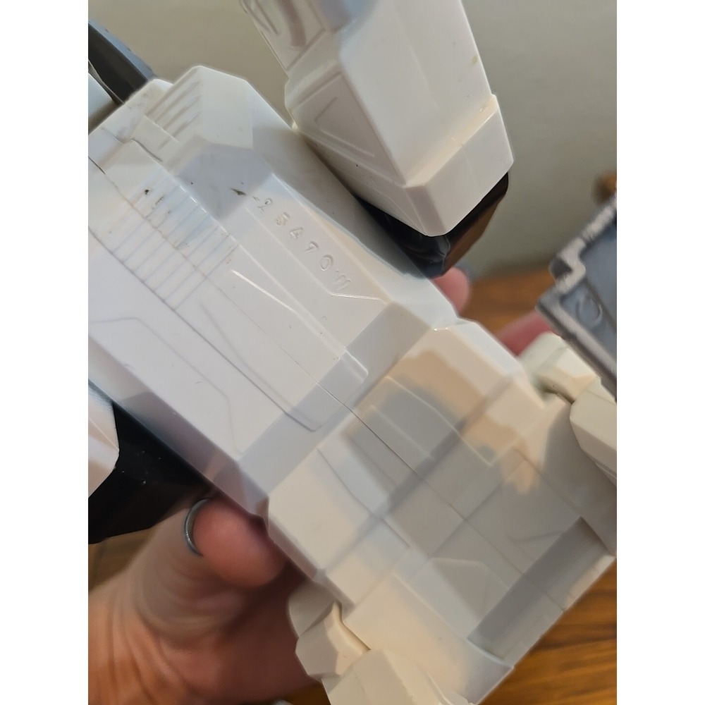 Imaginext MMPR Power Rangers White Ranger 10" Tiger Zord Vehicle 2015 No Figure - Picture 6 of 6